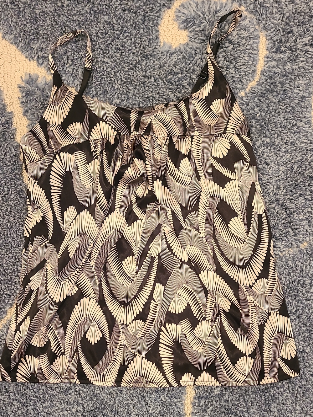 NY&C Faux Silk Tank Top